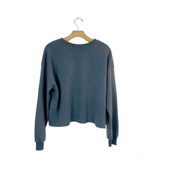 Pink Floyd Gray Cropped Sweatshirt Grayson Threads NWOT - Picture 2 of 9